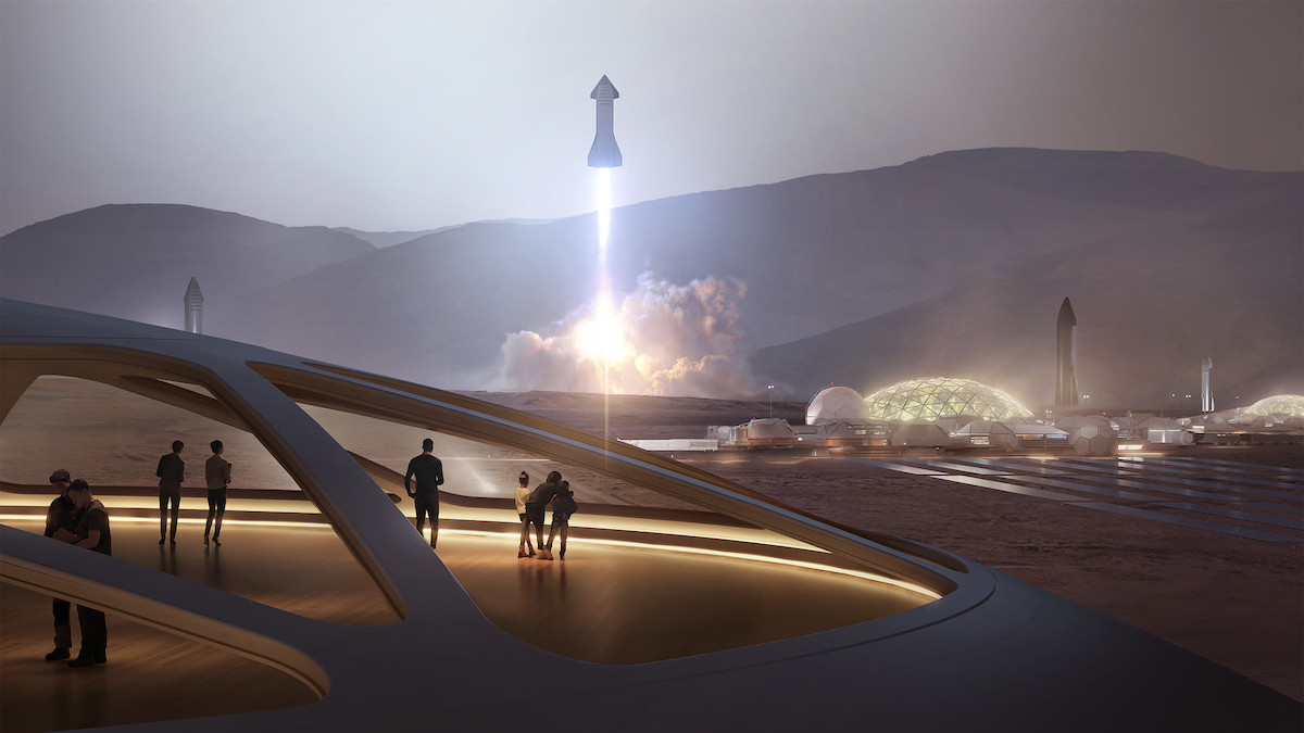Mars city coming soon