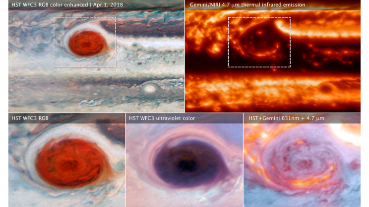 Striking High-Res Photos of Jupiter Show Holes in Its Great Red Spot Striking High-Res Photos of Jupiter Show Holes in Its Great Red Spot