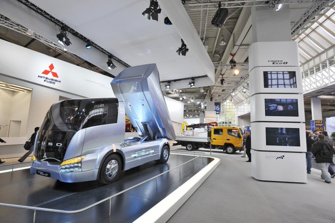 futuristic trucks fuso