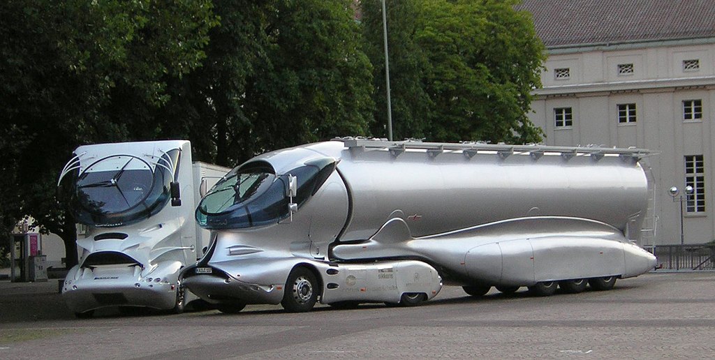 futuristic truck designs space truck