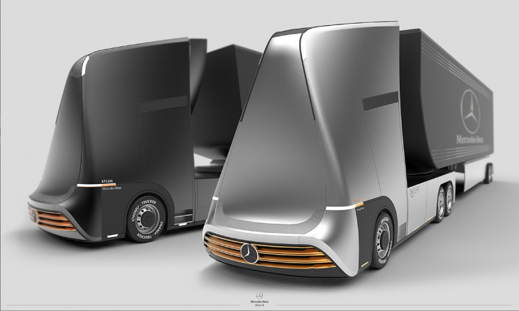 futuristic trucks euro-x