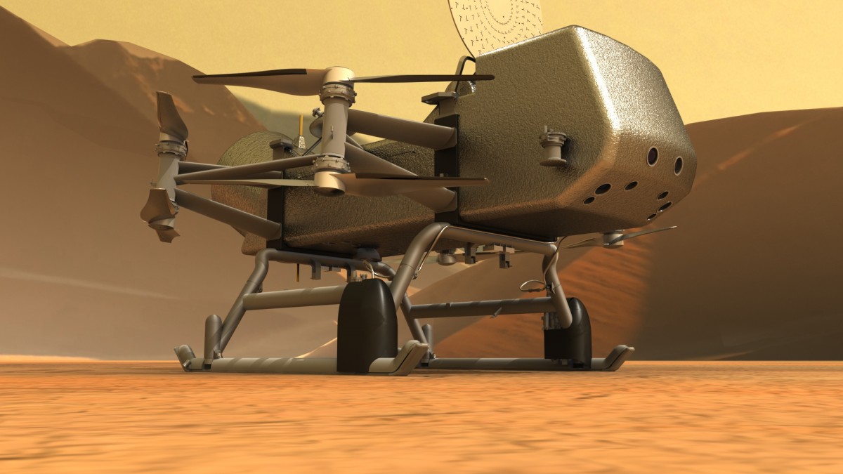NASA Ramps up Its Search For Alien Life With 2030s Titan Mission NASA Ramps up Its Search For Alien Life With 2030s Titan Mission