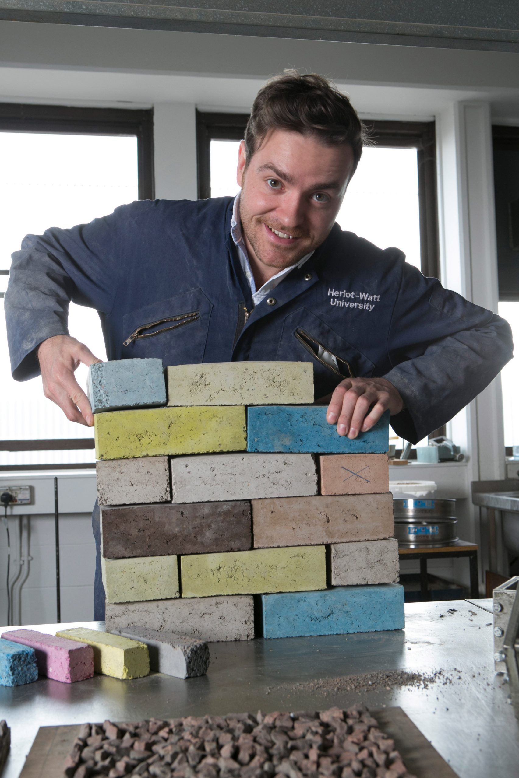 Scottish Startup Creates Eco-Friendly Brick Using Construction Waste Scottish Startup Creates Eco-Friendly Brick Using Construction Waste