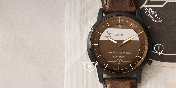 Fossil Blends Classic Design with Modern Tech in Their New Hybrid HR Watch