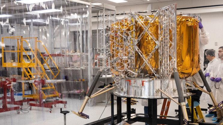 An aerospace firm's lunar lander will fly to the Moon later this year