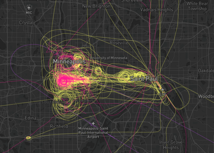 These Maps Allow You to Find the Police Planes That Surveyed the Protests in Your City These Maps Allow You to Find the Police Planes That Surveyed the Protests in Your City