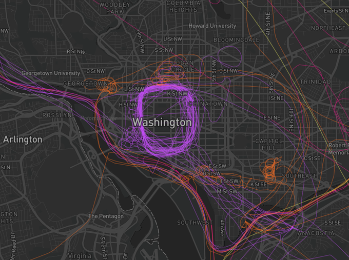 These Maps Allow You to Find the Police Planes That Surveyed the Protests in Your City These Maps Allow You to Find the Police Planes That Surveyed the Protests in Your City