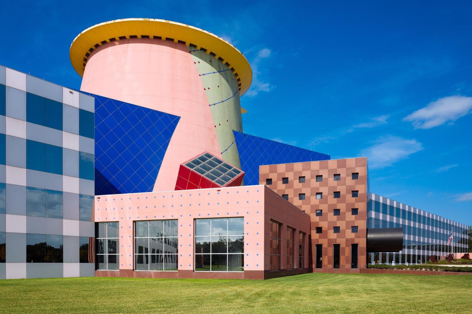 popular architectural styles postmodern