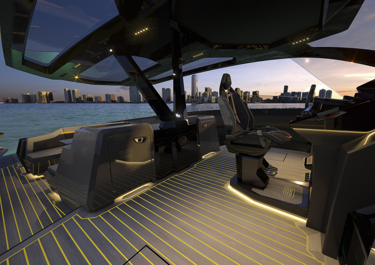 Automobili Lamborghini Reveals Iconic Motor Yacht 'Tecnomar for Lamborghini 63' Automobili Lamborghini Reveals Iconic Motor Yacht 'Tecnomar for Lamborghini 63'