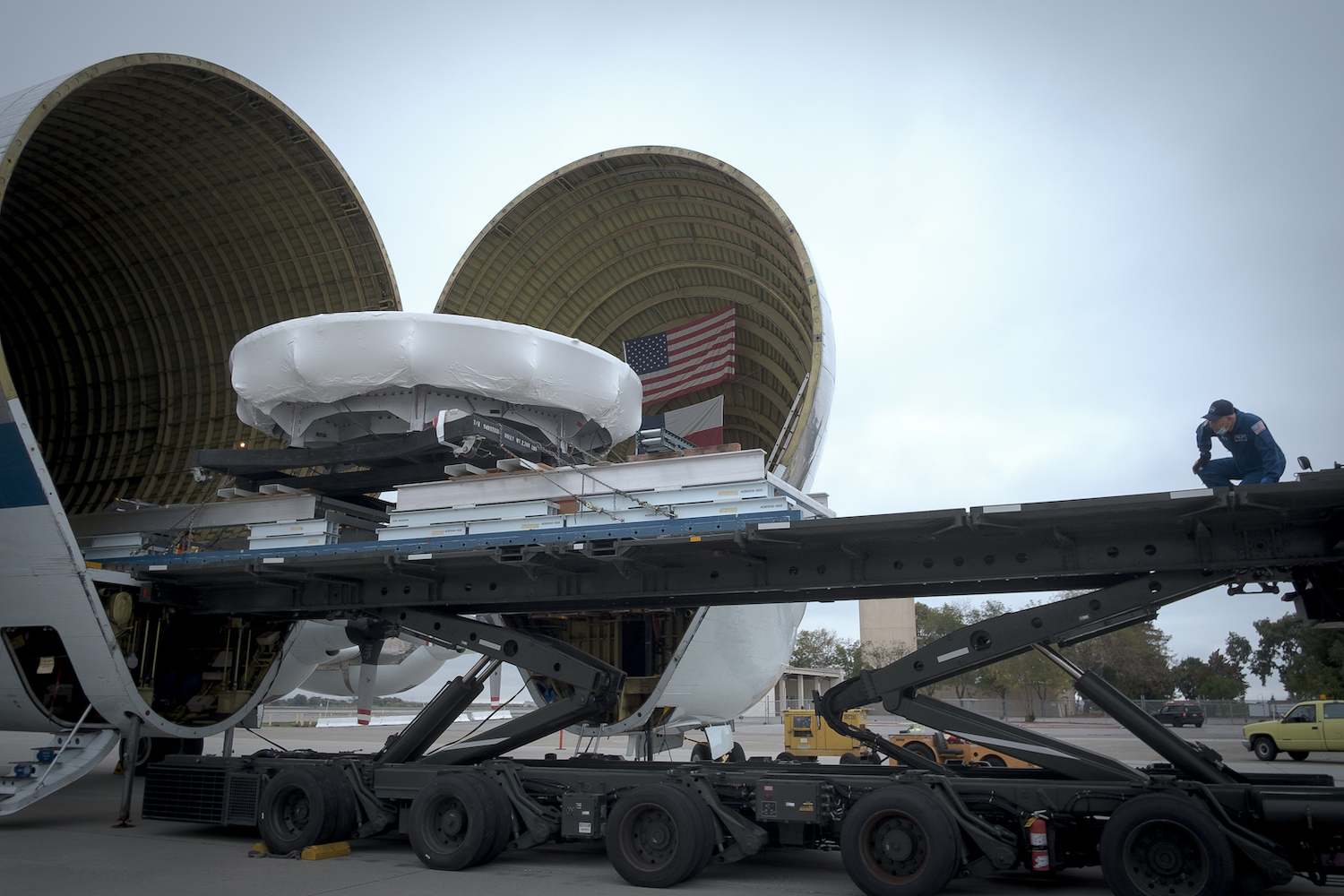 NASA's Super Guppy Is Transporting Rocket Parts for the 2025 Moon Landings NASA's Super Guppy Is Transporting Rocket Parts for the 2025 Moon Landings