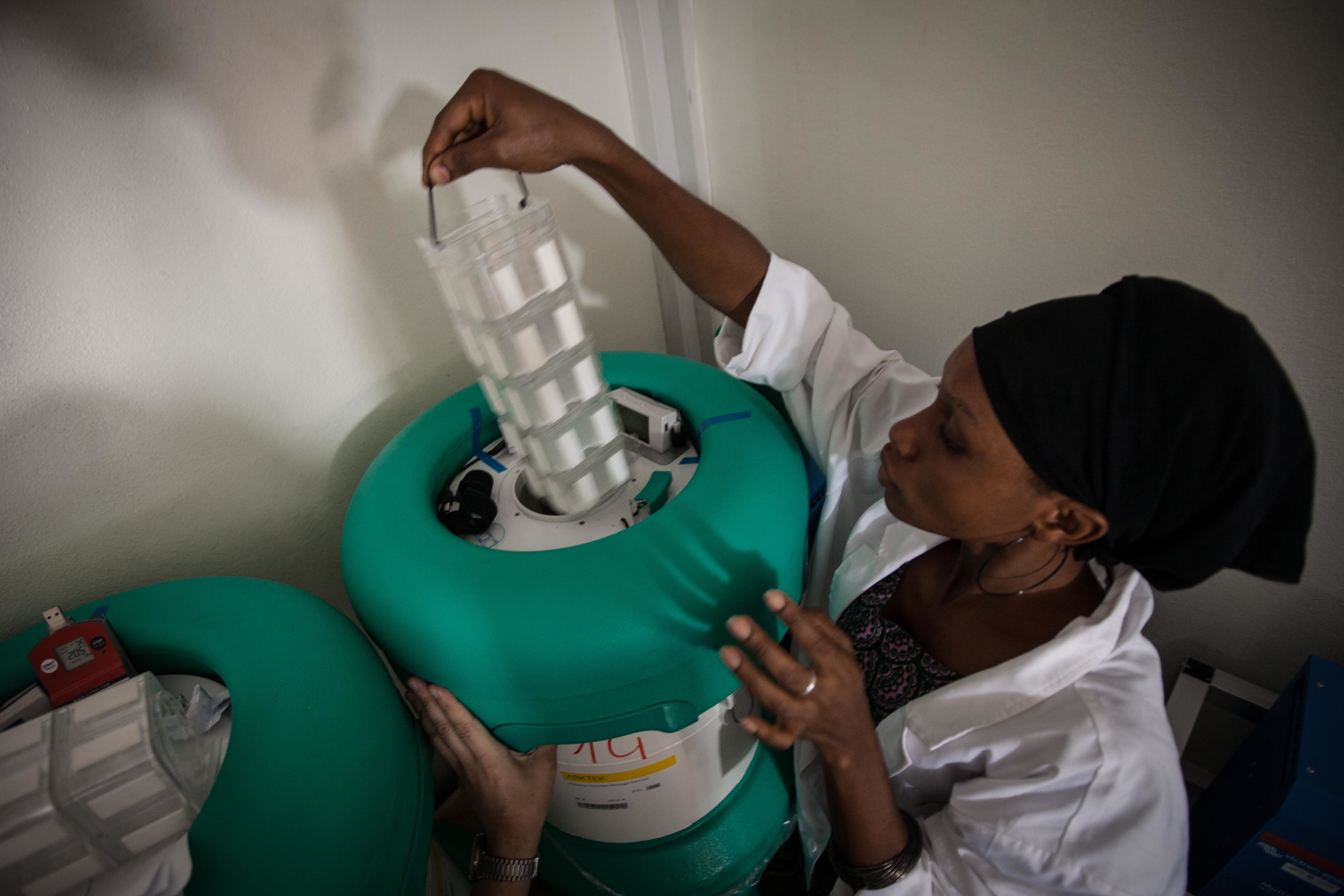 Containers Used for Ebola Vaccines Could Help With COVID-19 Containers Used for Ebola Vaccines Could Help With COVID-19