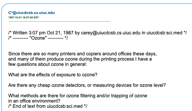 17 Ancient Internet Posts From Early Usenet Archives 17 Ancient Internet Posts From Early Usenet Archives