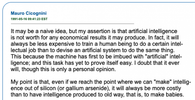 17 Ancient Internet Posts From Early Usenet Archives 17 Ancient Internet Posts From Early Usenet Archives