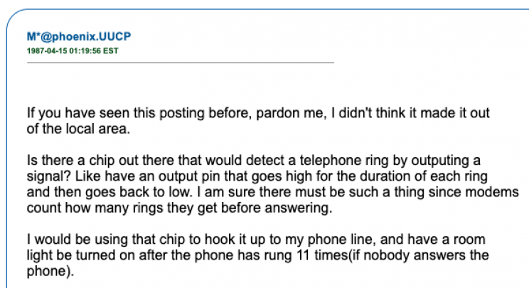 17 Ancient Internet Posts From Early Usenet Archives 17 Ancient Internet Posts From Early Usenet Archives