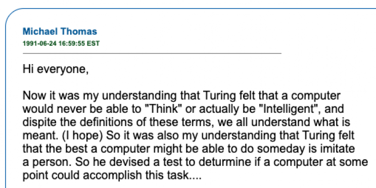 17 Ancient Internet Posts From Early Usenet Archives 17 Ancient Internet Posts From Early Usenet Archives