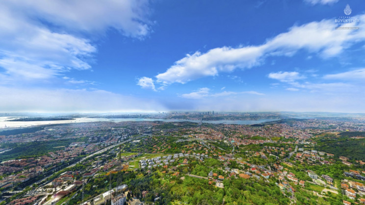 Istanbul's New Futuristic TV and Radio Tower Gazes Upon Both Asia and Europe Istanbul's New Futuristic TV and Radio Tower Gazes Upon Both Asia and Europe