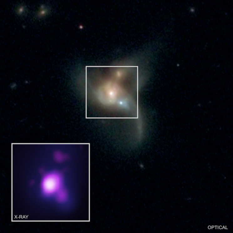 Astronomers Detects 3 Giant Black Holes That Are on a Collision Course Astronomers Detects 3 Giant Black Holes That Are on a Collision Course