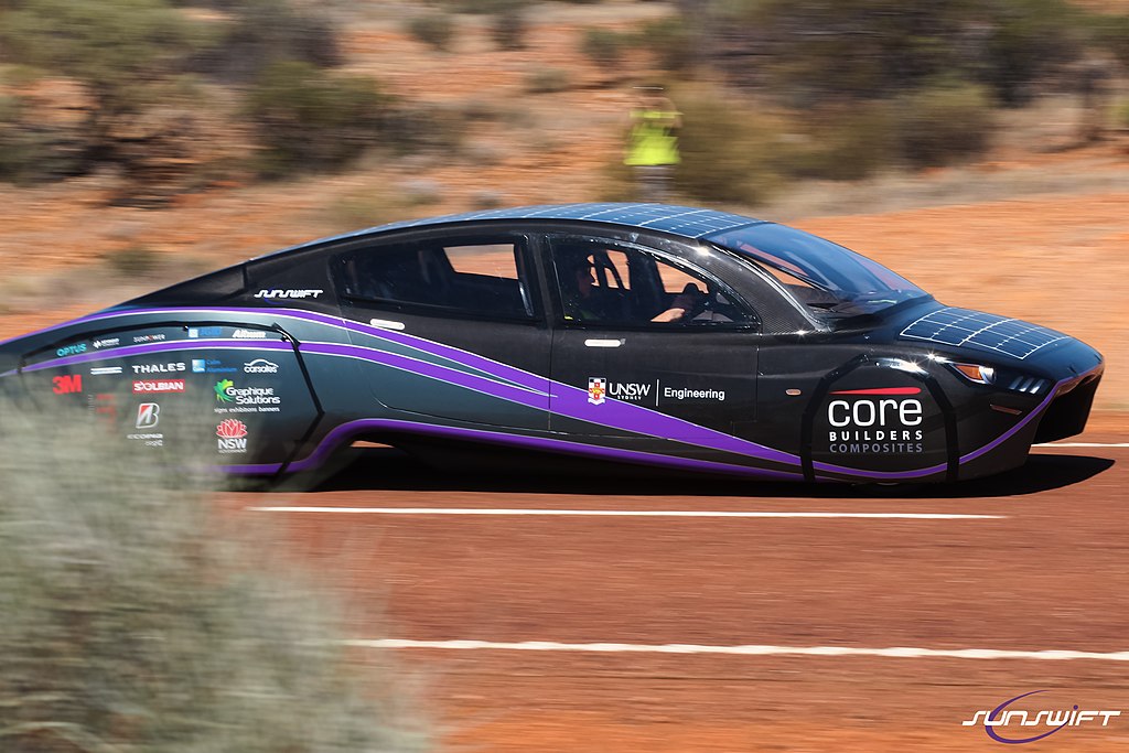 solar powered cars sunswift