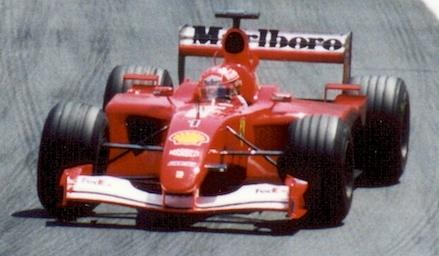 Michael Schumacher driving Ferrari Michael Schumacher driving Ferrari