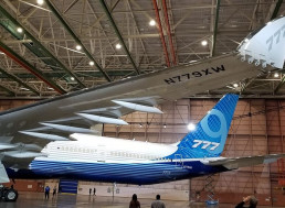 First Commercial Airplane with Folding Wings, Boeing's 777X Took Its Maiden Flight