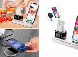 Charge 4 Devices at Once with This Wireless Charging Pad