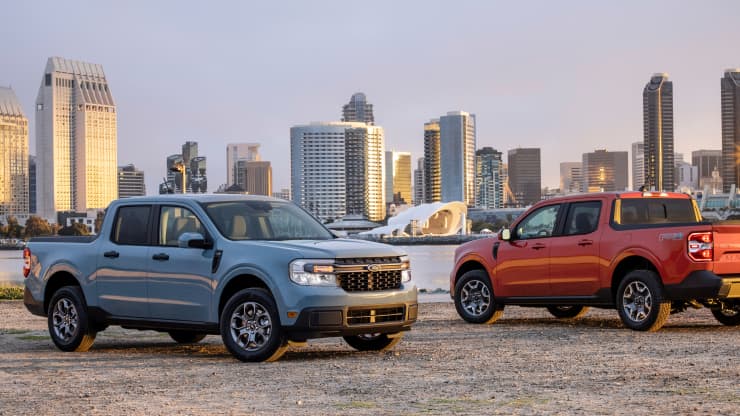 Ford Unveils First Hybrid Pickup Truck Maverick Ford Unveils First Hybrid Pickup Truck Maverick