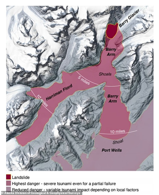 Melting Mountain Slope in Alaska Could Cause Catastrophic Landslide and Tsunami Melting Mountain Slope in Alaska Could Cause Catastrophic Landslide and Tsunami