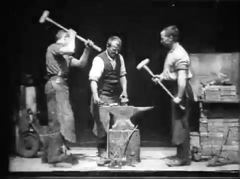 motion pictures history blacksmith scene