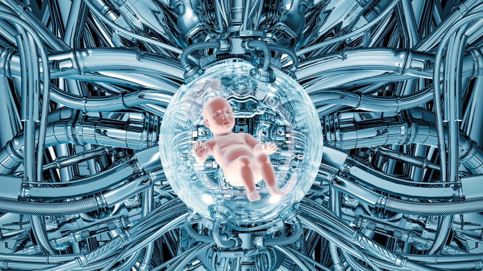 A new AI robot nanny will look after human embryos in artificial wombs