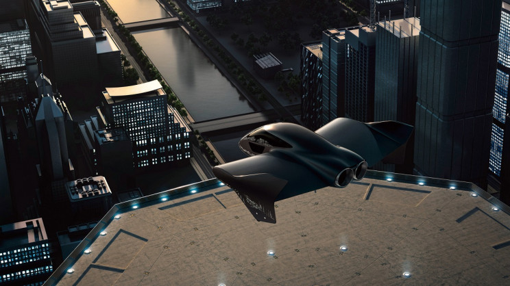 Porsche and Boeing to develop flying vehicles Concept personal aircraft