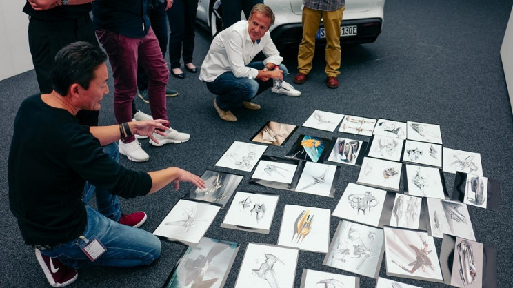 Fantasy Starship Porsche and Lucasfilm designing the starship
