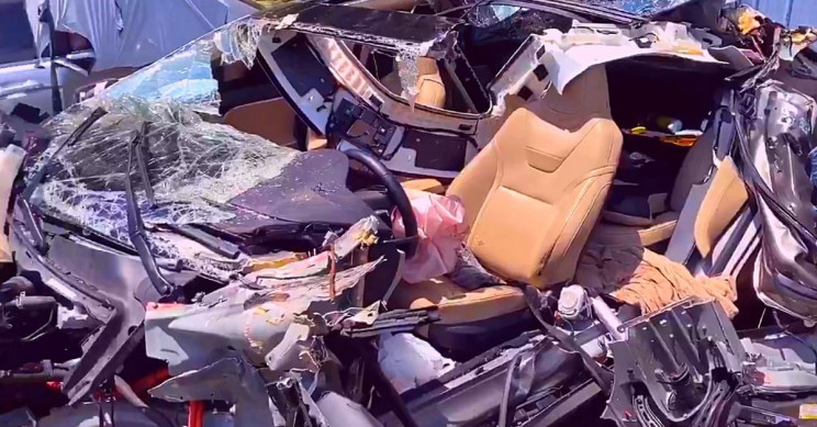 tesla-model-s-destroyed Tesla Model S Destroyed