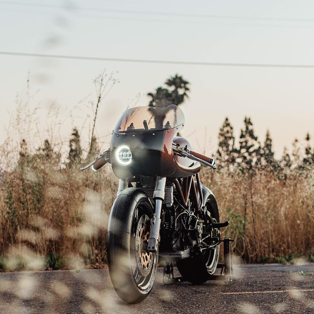 Ducati 900 SS Customized With Cyberpunk-Style Copper Body Ducati 900 SS Customized With Cyberpunk-Style Copper Body