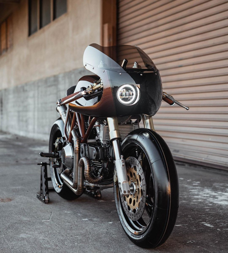 Ducati 900 SS Customized With Cyberpunk-Style Copper Body Ducati 900 SS Customized With Cyberpunk-Style Copper Body