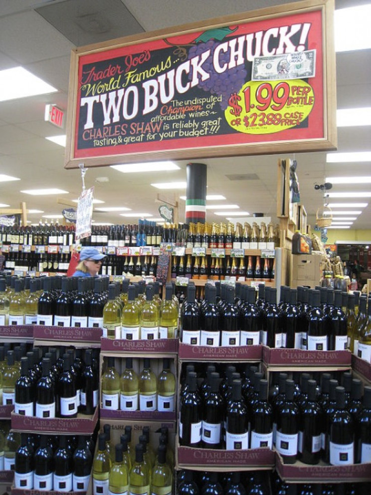 Two Buck Chuck at Trader Joe's Two Buck Chuck at Trader Joe's