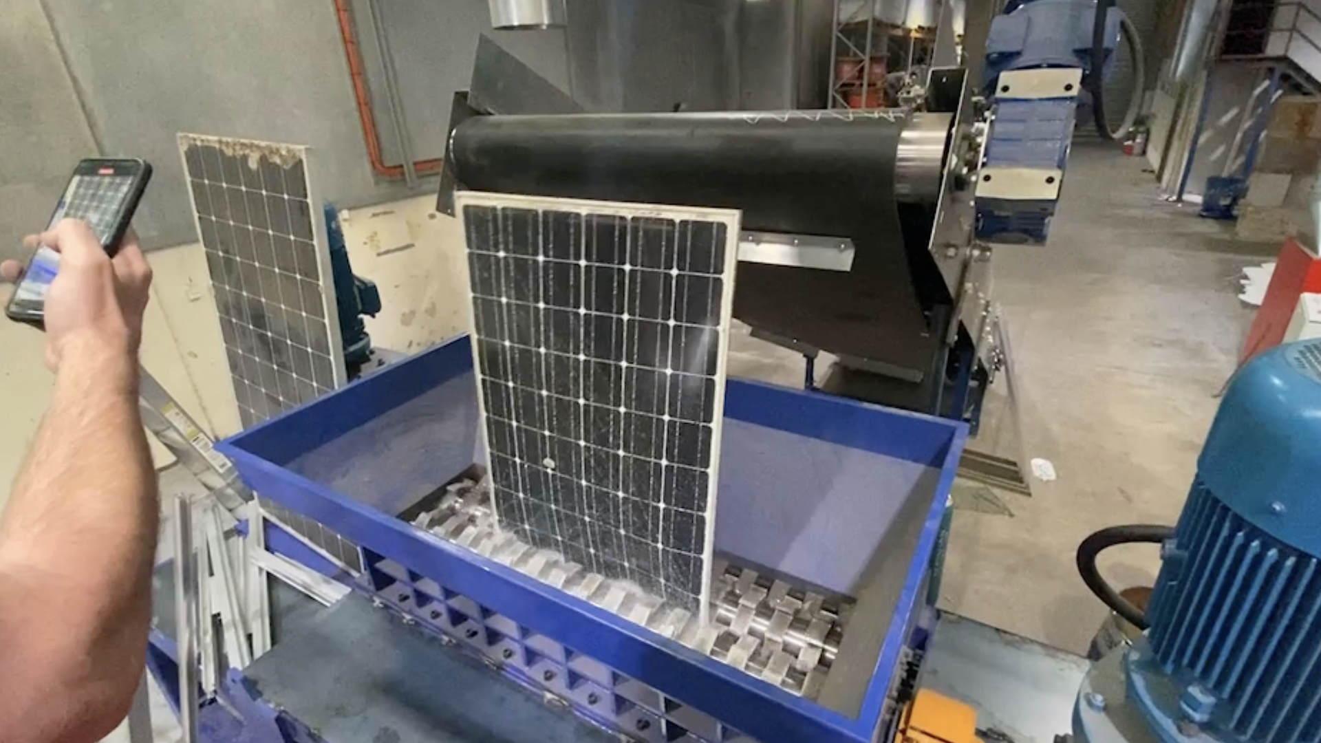 recycling solar panels