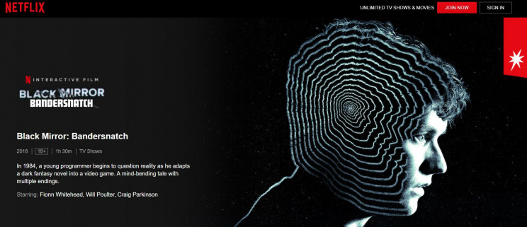 Netflix history black mirror