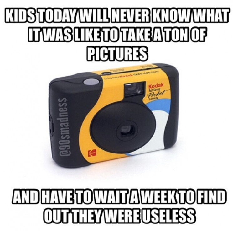 millenials tech gadgets cameras