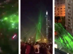 Chilean Protesters Used Lasers to Bring down Police Drone, and It Worked
