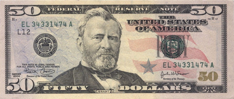 U.S. fifty dollar bill U.S. fifty dollar bill