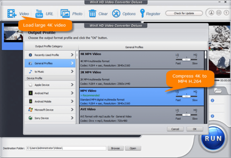 how to compress video files to upload online