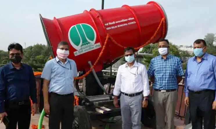 air pollution solutions anti-smog gun