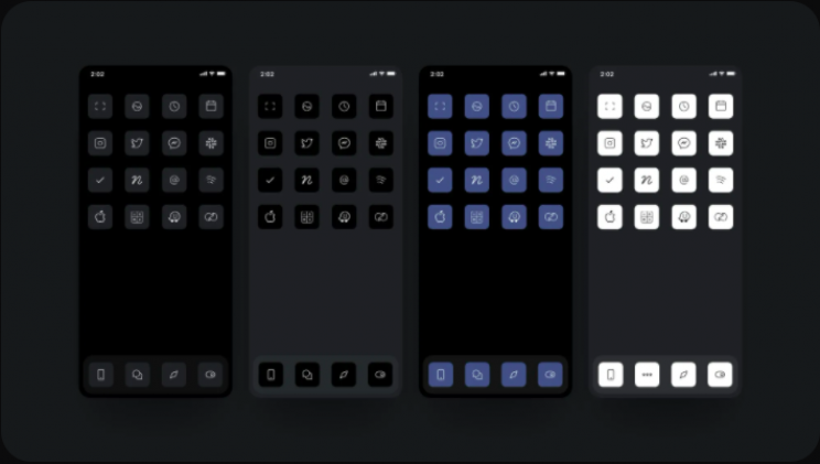 Designer Turns iPhone Icons Black, Makes $100,000 in a Week Designer Turns iPhone Icons Black, Makes $100,000 in a Week