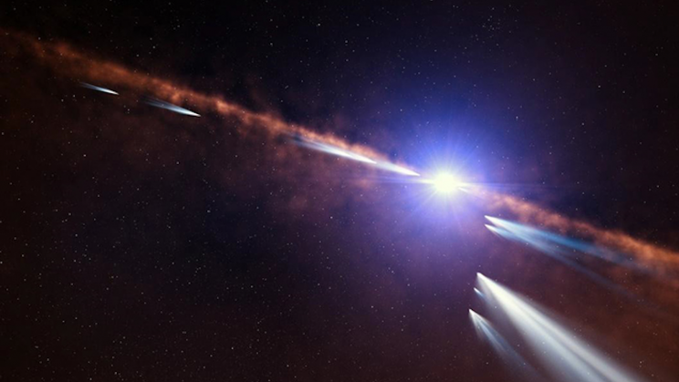 Astronomers discover 30 exocomets “strikingly similar” to space rocks near Earth