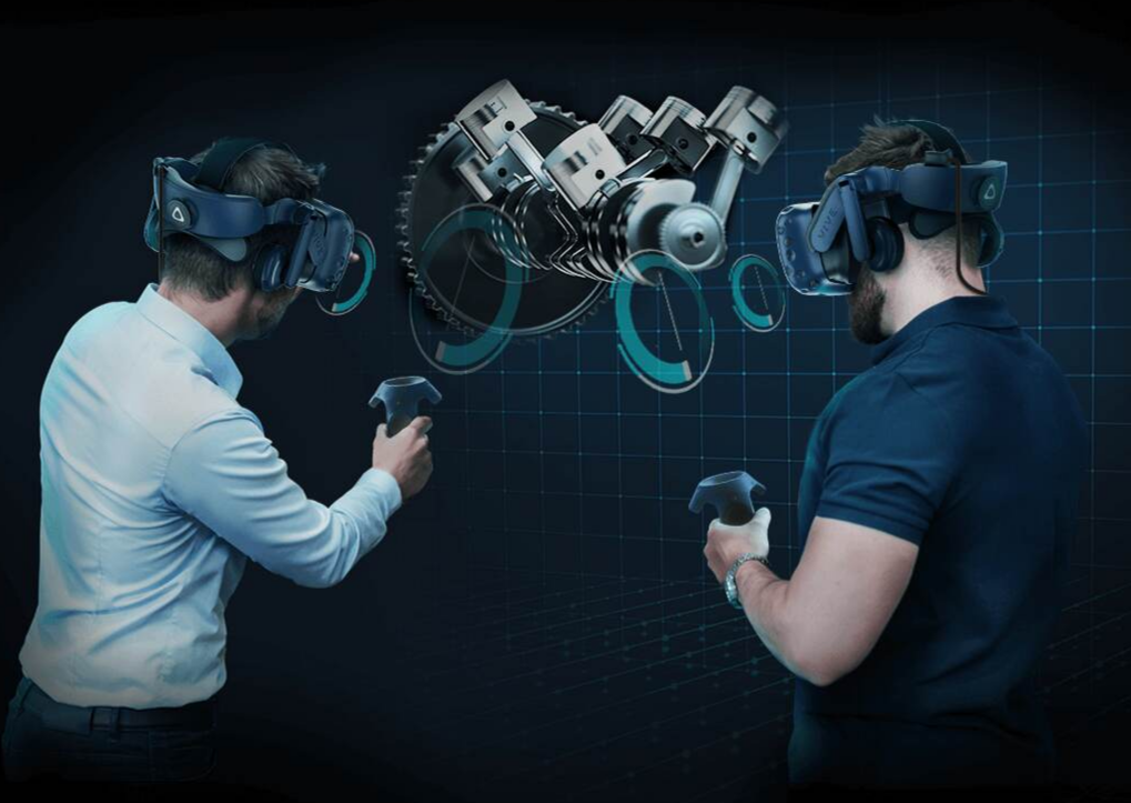 HTC's VIVE Pro Eye Eye Tracking Demonstration