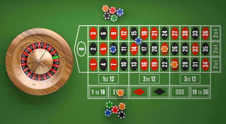 Roulette table Roulette table