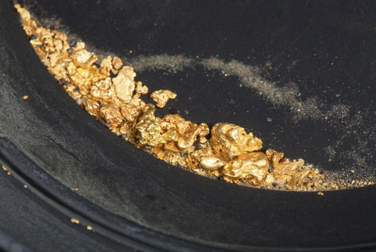 Gold panning Gold panning