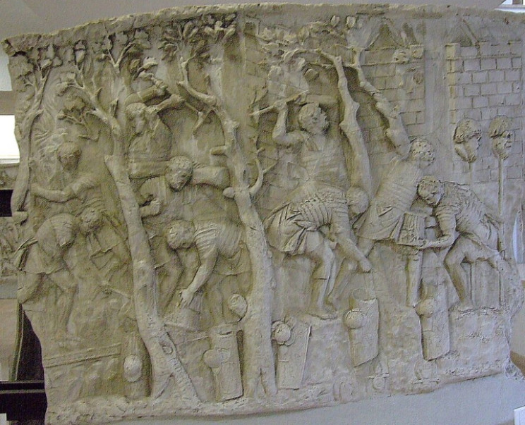 Frieze on Trajan's Column Frieze on Trajan's Column