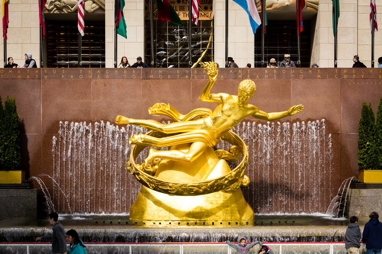 Prometheus sculpture