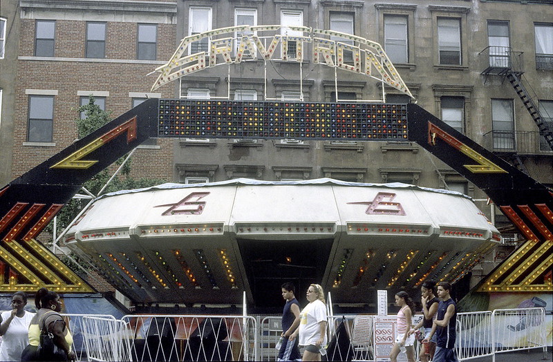 centrifrugal force gravitron